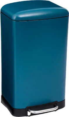 Produktbild von 5Five Mulleimer/Treteimer - blau - Metall - 30L - 34 x 61 cm