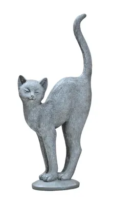 Produktbild von Deko Katze Katzen Garten Tier Figur Skulptur Paar Kind Baby Dekofigur Objekt