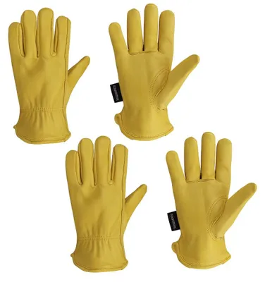 Obrázok produktu pre Rukavice do záhrady, kožené, mäkké a pružné, vhodné pre dámy aj pánov