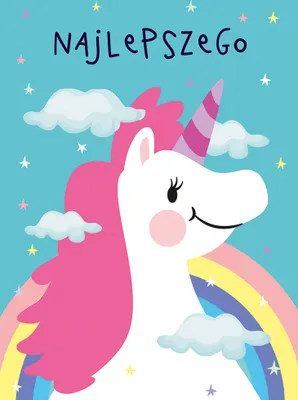 Image de Carte d'anniversaire licorne