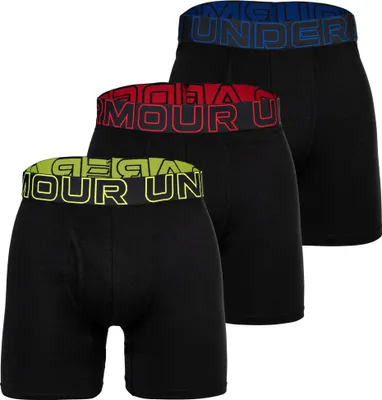 Produktbild von Under Armour Herren-Boxershorts M Ua Perf Baumwolle 6In (3 Stück) 1383889-004__MD