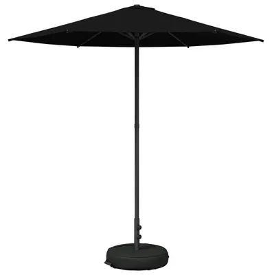 Obrázek produktu pro Zahradní slunečník 230 x 230 cm Polyester Obdélníkový Černá