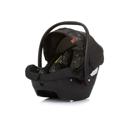 Produktbild von Chipolino Duo Smart Autositz 40-87 cm Gruppe 0+ Obsidian Leaves Schwarz