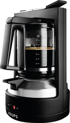 Produktbild von Krups Kaffee-Druckbrühautomat T8 KM4689, Filterkaffeemaschine, 1,25 l, 850 W, Schwarz