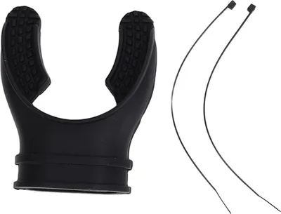 Produktbild von Universelles Tauchmundstück aus Silicone – weich & komfortabel, mit Regulierungsband, wasserdicht & langlebig, für Schnorchler & Taucher