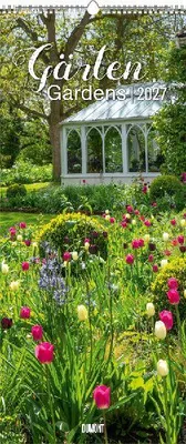 Produktbild von DUMONT Wandkalender Gärten 2027 – Jahreszeiten im Garten, Hochformat 30 x 70 cm