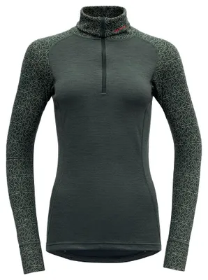 Produktbild von Duo Active Merino 205 Zip Neck Woman woods S