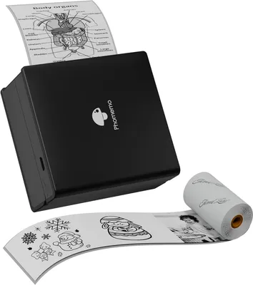 Mini-Drucker M02 203 dpi, Bluetooth, tragbar, Thermodrucker