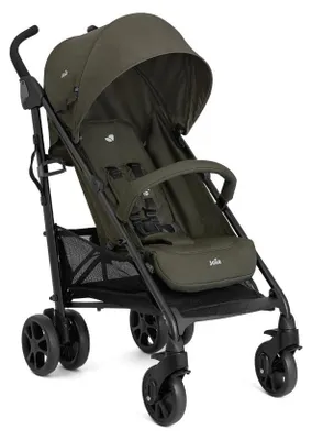 Produktbild von Joie Brisk LX Buggy – leicht & kompakt, ab Geburt bis 22 kg, 4-Rad-Federung, UPF 50+, inkl. Einkaufskorb, Sage