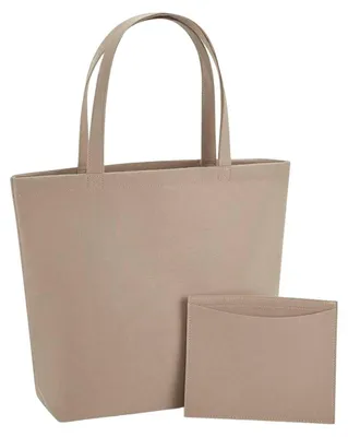Image de Bagbase - Sac à provisions, feutre LT612 (taille unique) (sable)