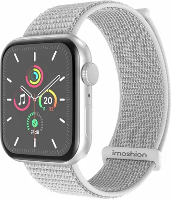 Productafbeelding van imoshion Nylon bandje voor de Apple Watch | 44/45/46/49 mm - Seashell