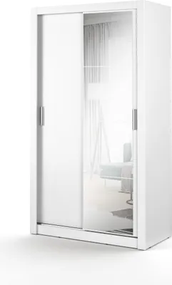 Zdjęcie produktu dla MINIO go for it, szafa, szafa z drzwiami przesuwnymi, "ARTI 6", 120 cm, kolor biały