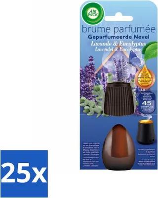 Zdjęcie produktu dla Air Wick Essential Mist Refill - Inner Peace - odświeżacz powietrza - Value Pack - 25 sztuk