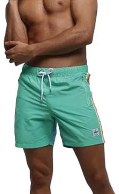 Imagen del producto de Pantalón de baño retro para hombre, marca Munich, con forro de malla, modelo UM0380