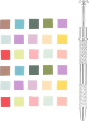 Productafbeelding van Nagelspong- en 4-klauw-set voor precisiewerk en naadloze blending, kleine spons van zacht materiaal voor nageldecoratie en blush