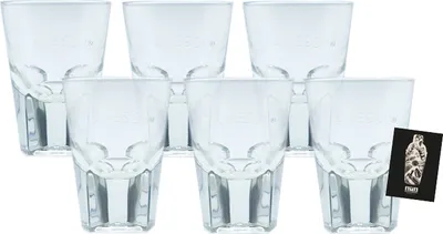 Produktbild von Jameson 6er-Set Whiskey Trio Tasting Glas 6cl Shotglas 6 Shotgläser