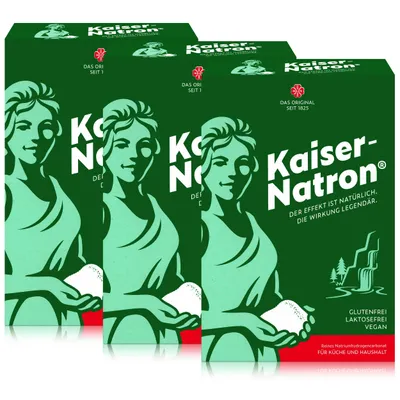 Produktbild von Kaiser-Natron von Holste 5x50g - Vegan, Gluten- & Laktosefrei (3er Pack)