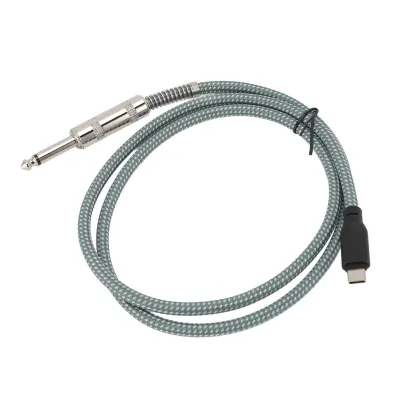 Obrázek produktu pro kabel 1/4 palce na USB C,Kabel 1/4 palce samec na USB C samec,Kabel 6,35 mm na USB C,Nahrávací kabel 1/4 palce na USB C,Nahrávací kabel 6,35 mm na typ C,Nahrávací kabel z kytary na USB C
