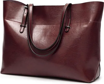 Produktbild von STILVORA Handtaschen Damen,Reisetasche Tagesrucksack aus Lederstoff,Umhängetasche,Kaffee