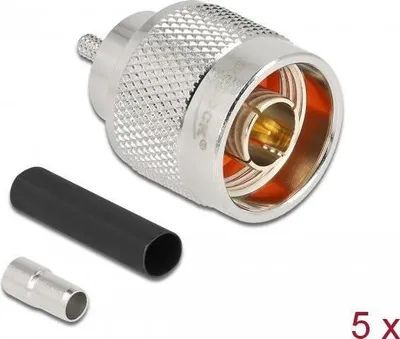 Image de DELOCK N Stecker zum Crimpen RG-174 / RG-316 mit Schrumpfsch