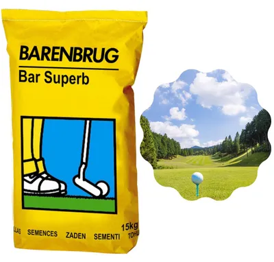 Image de Barenbrug mélange de gazon Bar Superb (Vert) 15 kg
