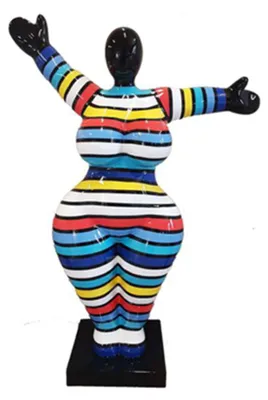 Obrázek produktu pro Abstraktní design Figury 120cm Sochy Zahradní obývací pokoj Umělecké sochy XXL