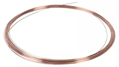Phosphorbronze-Federdraht 0,2 mm x 5 m, Kupferdraht