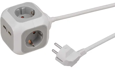 Produktbild von Brennenstuhl USB-Charger 4-fach Steckdosenwürfel