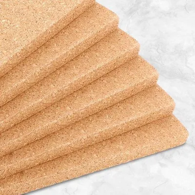 Obrázok produktu pre Sada podložiek pod taniere – ochrana kuchynského stola – odolné voči teplu – absorpčné – 8 kusov – 20 cm – prírodný kameň