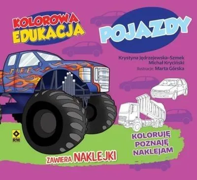 Image de ISBN Kolorowa edukacja Pojazdy, Polski, Broszurowa okładka, 48 stron(y)