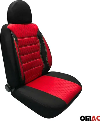 Obrázek produktu pro Potahy sedadel Potahy sedadel pro Peugeot Partner 2019-2025 Black Red 1 seat