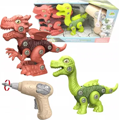 Obrázek produktu pro Dinosauří Sada Se Šroubovákem Dinosauří Puzzle