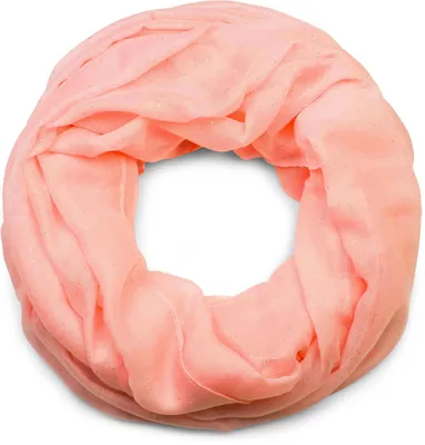 Produktbild von styleBREAKER Damen Loop Schal mit Glitzer-Effekt | Einfarbiger Schlauchschal aus weicher Viskose | Leicht & Elegant | 87 x 93 cm