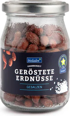 Produktbild von Erdnüsse geröstet gesalzen 140g