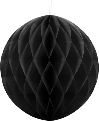 Produktbild von Papierball, schwarz, 30cm