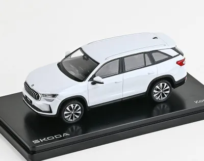 Image de Skoda Kodiaq II (2023) Blanc Lune Métallisé ABREX 1:43