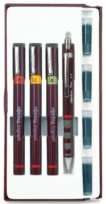 Immagine prodotto di Rotring S0699320 ROTRING isograph Junior Set 3er Satz   0,2 / 0,3 / 0,5
