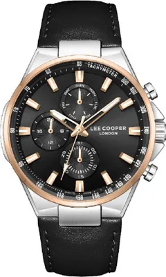 Obrázok produktu pre Pánske hodinky LEE COOPER LC08223.551, čierne, módne