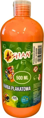 Immagine prodotto di Vernice arancione per poster 500 ml Shan