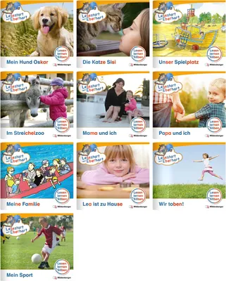 Produktbild von Paket Lesestart mit Eberhart, Lesestufe 1: Komplettbezug Heft 1-10