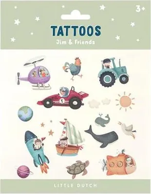 Immagine prodotto di Little Dutch - Tattoos Jim & Friends
