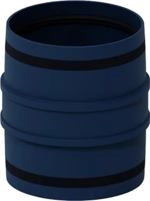 Produktbild von POLOPLAST POLO-KAL XS, Doppelmuffe, DN 110, 1 Stk.
