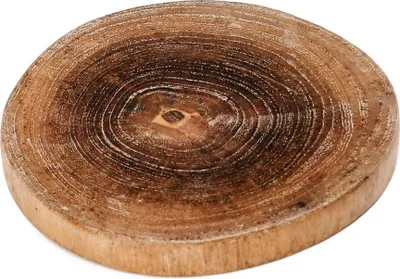 Produktbild von Bazar Bizar Untersetzer aus Teakholz in braun, 10 × 10 × 1 cm