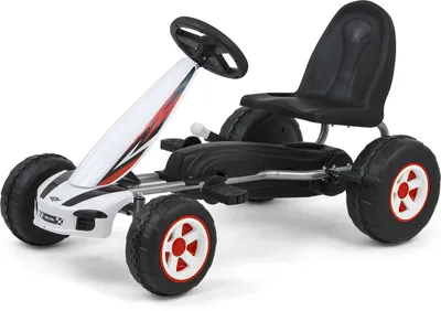 Produktbild von Milly Mally Pedal-Gokart Viper Weiß