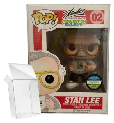 Image de Funko Pop! Marvel : Figurines Stan Lee - Stan Lee n° 02  [Exclusivité du salon 2014]