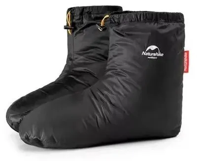 Obrázek produktu pro Péřové kotníkové boty Naturehike Duck Down Foot Cover CYY2441FS011, černé, velikosti 36–39