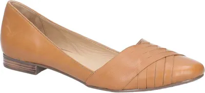 Produktbild von Hush Puppies Damen Leder-Ballerina Marley FS6113 (36 EU) (Hellbraun)
