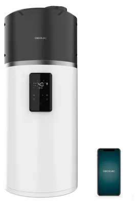 Produktbild von Therme mit Aerothermie 80L, Aerothermischer Wasserheizer 80 Water Connected. Geringer Verbrauch, Steuerung per APP, R290
