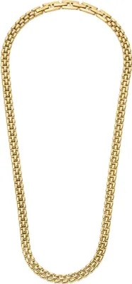 Produktbild von Halsketten   Kette Fossil Gold Von 43 cm bis 49 cm  Kollektion Arden - frau