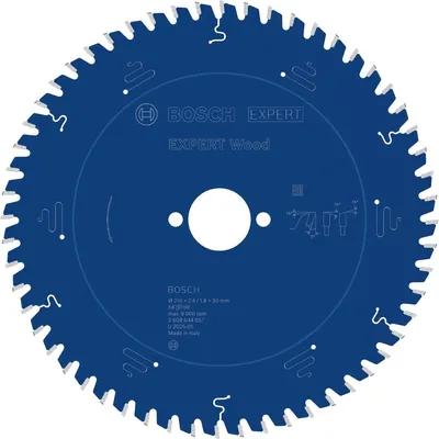 Obrázok produktu pre Bosch 2 608 644 057, Drevo, 21 cm, 3 cm, 1,8 mm, 9000 ot/min, 2,4 mm
